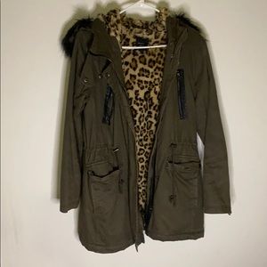 Military winter coat